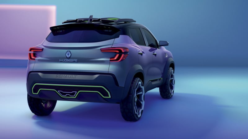 Бюджетният кросоувър Renault Kiger: Дързък дизайн и цена $ 7000