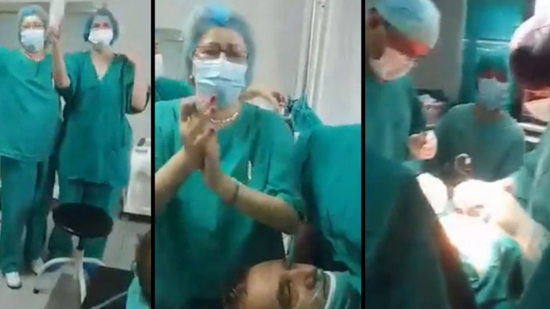 Хирурзи пускат чалга по време на операция, сестрите се кълчат, пациентът иска ракия ВИДЕО