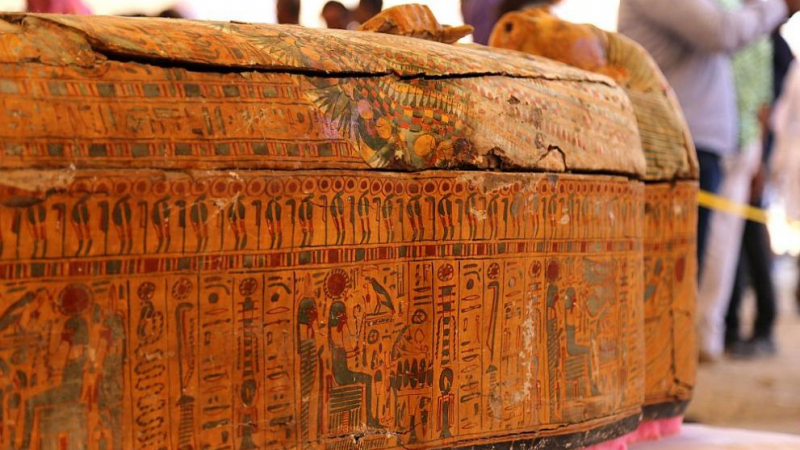 Мистериозна находка в тялото на мумифицирано в Египет дете СНИМКА