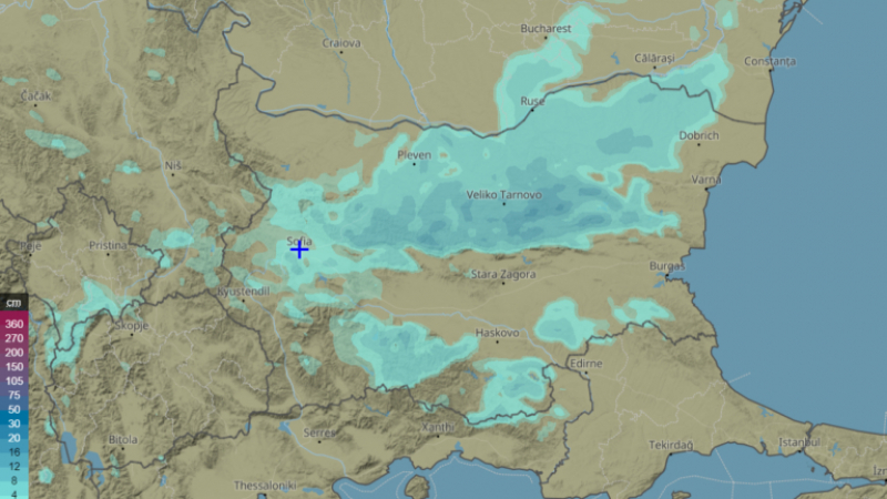 Meteo Balkans с прогноза за началото на декември, ето кога идват студът и снегът  КАРТИ