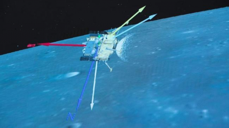 Китайската „Чан'ъ-5“ кацна на Луната и ето какво се случи