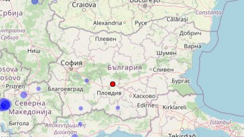 Земетресение събуди Пловдив СНИМКИ
