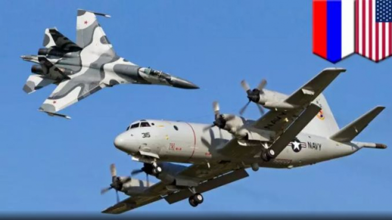 Екшън в небето! Руски Су-30 прихвана американски и френски шпионски самолети над Черно море