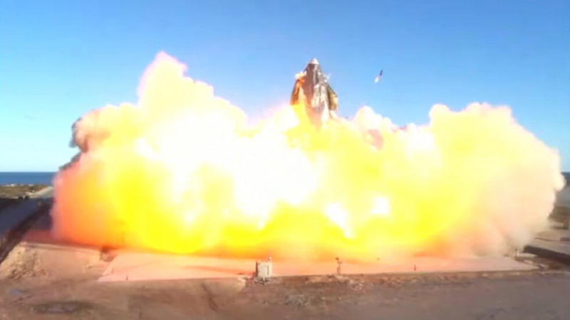 НА ЖИВО: SpaceX изстрелва огромна ракета в Космоса