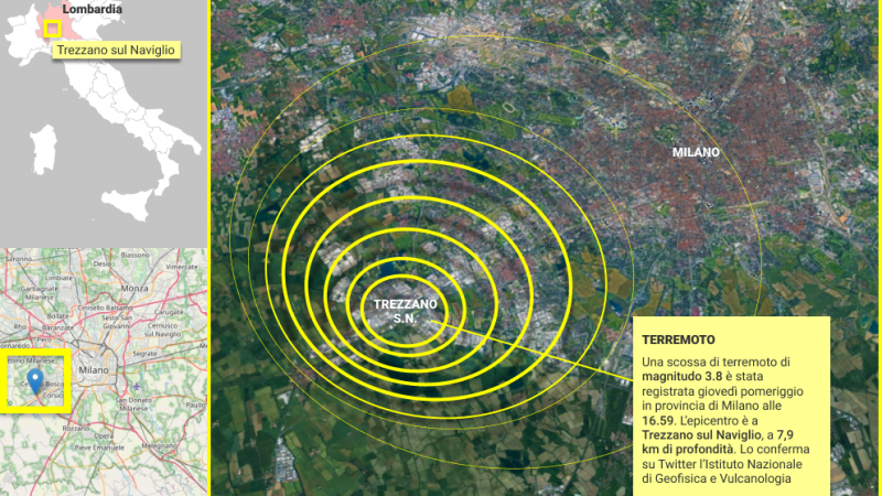 Невиждан от 500 години трус разлюлял Милано 
