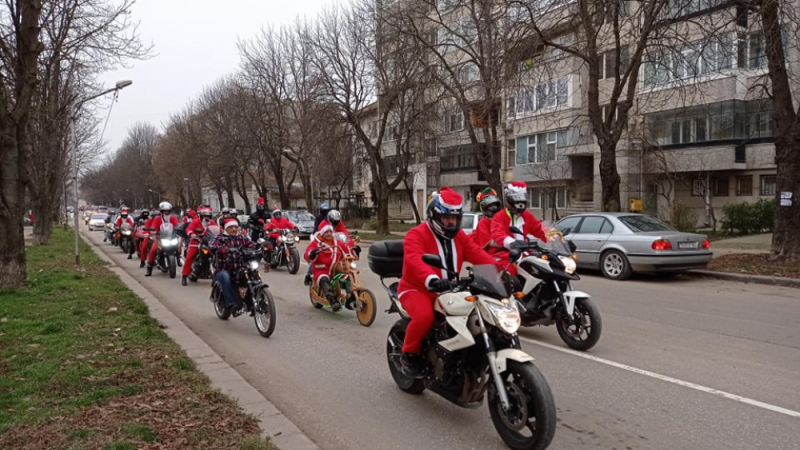 Благотворително Коледно шоу на рокерите в Добрич