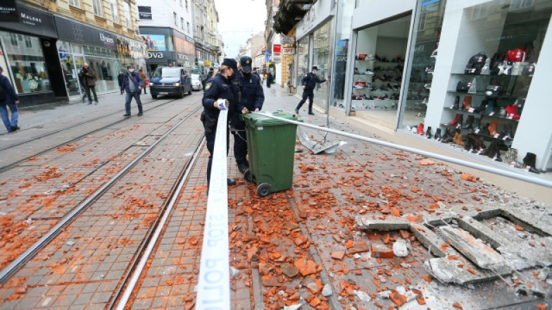 Земетресението в Загреб удари и българското посолство 