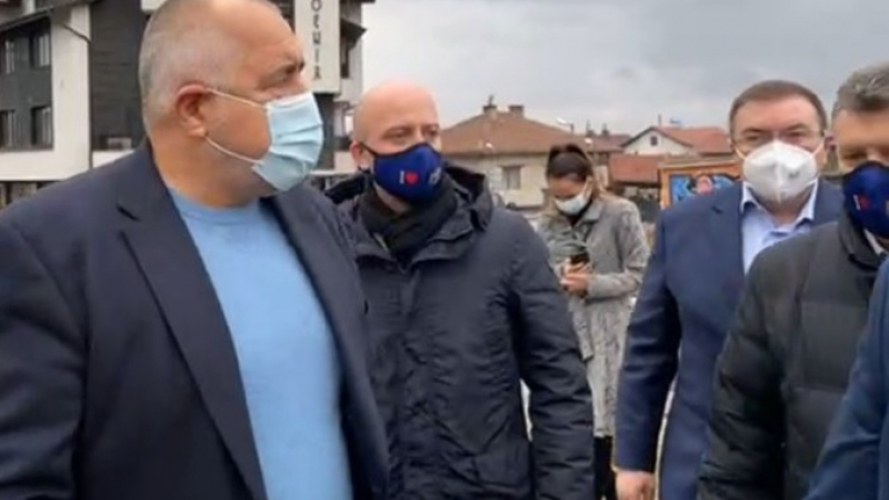 Борисов и здравният министър на важна инспекция в Банско НА ЖИВО