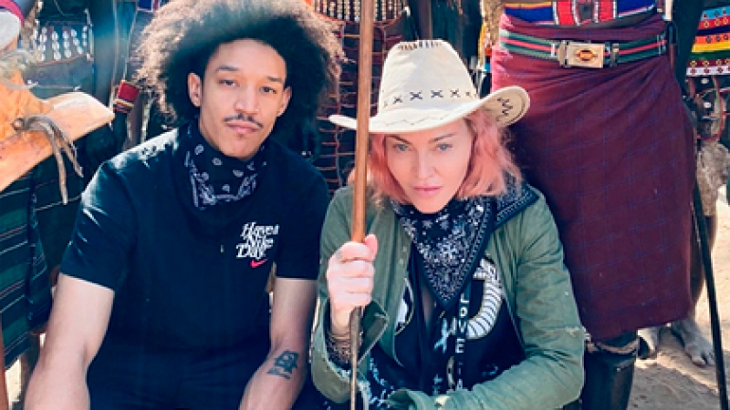 По време на пандемия: Мадона отиде в Африка с 26-г. си гадже 