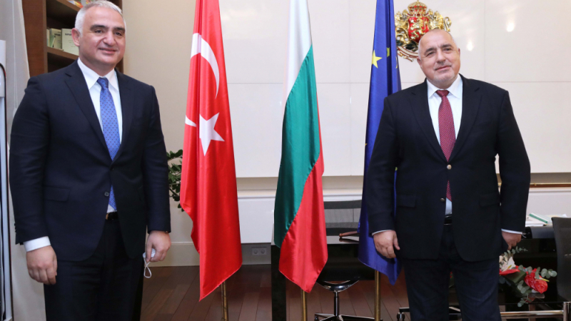 Борисов се срещна с турския министър на културата и туризма
