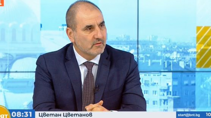 Цветанов онемя от парливите въпроси на водеща от БНТ за ГЕРБ и Борисов