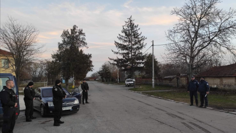 Почерня от полиция в Сливен и Нова Загора СНИМКИ