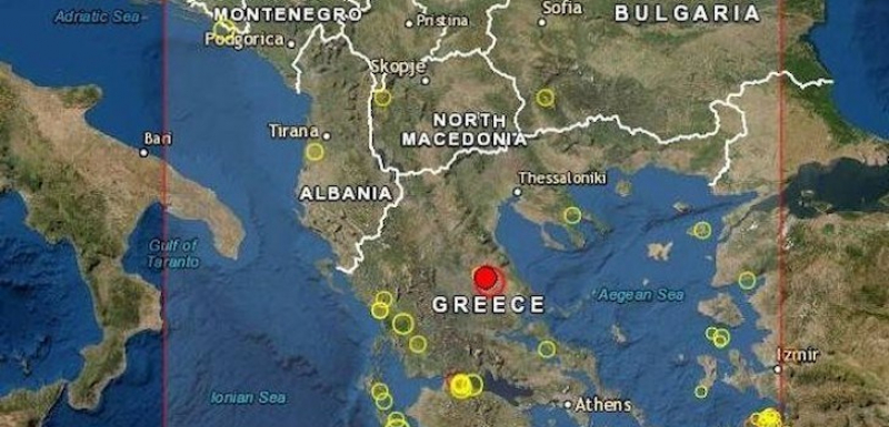 Извънредно! Мощен трус от 6 по Рихтер в Гърция разлюля и София ВИДЕО