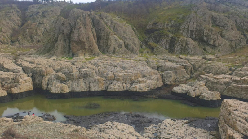 В Хасковска област се намира уникален скален каньон