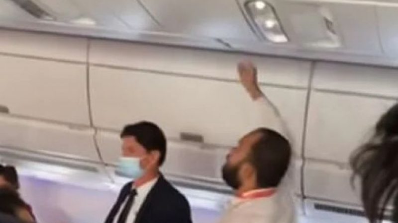 Горещи новини за агресивния пътник от самолета на "Ер Франс"