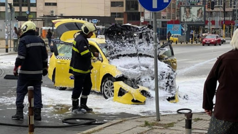 Невероятна случка с катастрофирал таксиметров шофьор и ватманката Дафинка в София