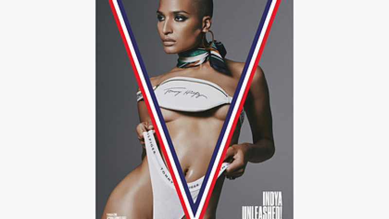 Новото нормално: Тъмнокож джендър модел позира топлес за корицата на списание СНИМКИ 18+