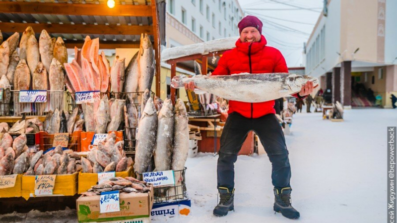 Само в Якутия: На открит пазар при минус 44! 