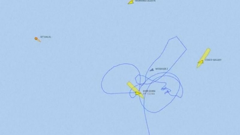 Скандално разкритие за кораба, блокирал Суецкия канал ВИДЕО