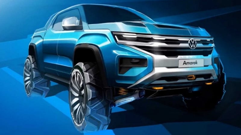 VW с нов тийзър на второто поколение на Amarok 