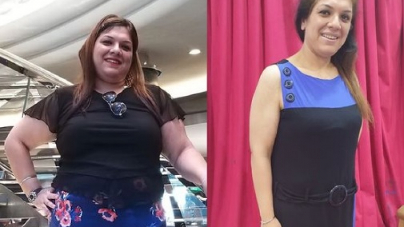 Жена разказа как е свалила 42 килограма за 10 месеца без да ходи в залата СНИМКИ 
