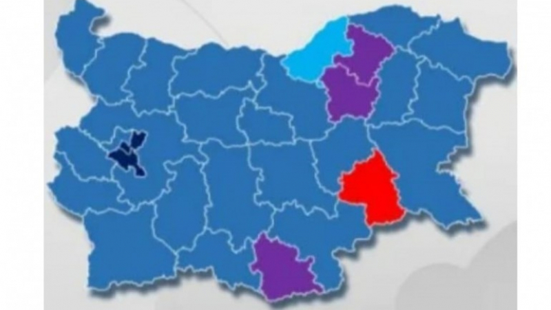 Евродепутат: Така изглежда картата на България с победителите от изборите