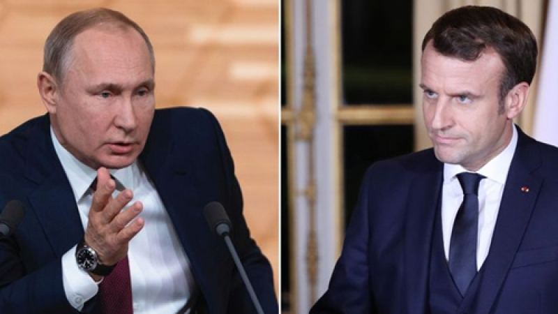 Путин и Макрон са разговаряли по телефона, ето какво са обсъдили