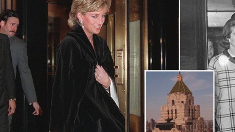 Хотелът, в който принцеса Даяна се усамотила със Стив Джобс и Майкъл Джексън СНИМКИ