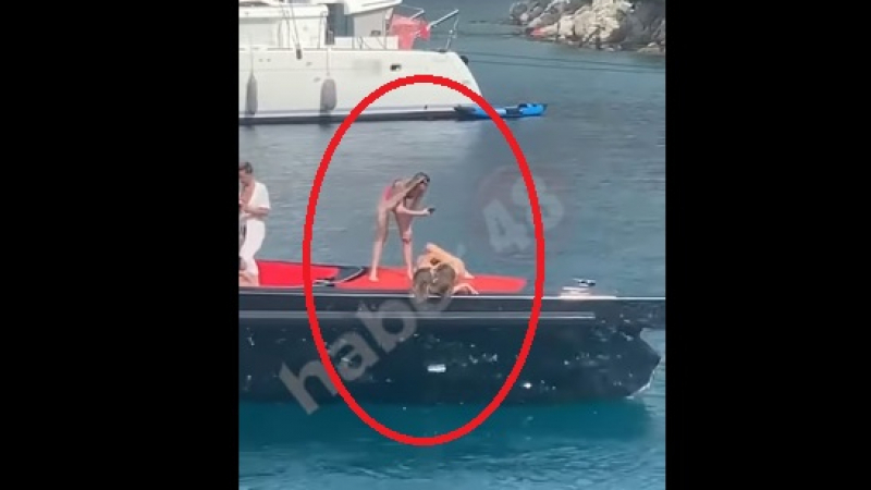 Фотосесия с голи украинки на яхта вбеси Турция! ВИДЕО 18+
