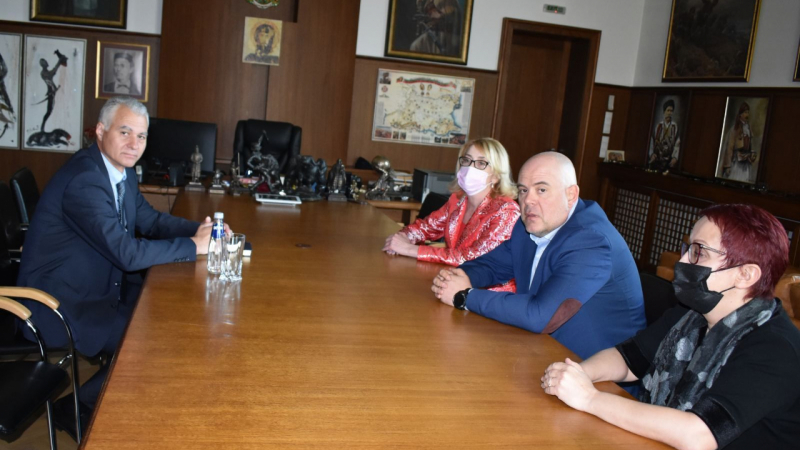 Главният прокурор Иван Гешев прие новия председател на ДАНС Пламен Тончев