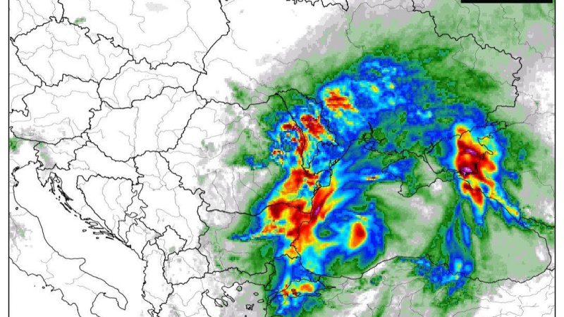 Meteo Balkans показа КАРТИ и каква беля ни чака заради Черноморски циклон