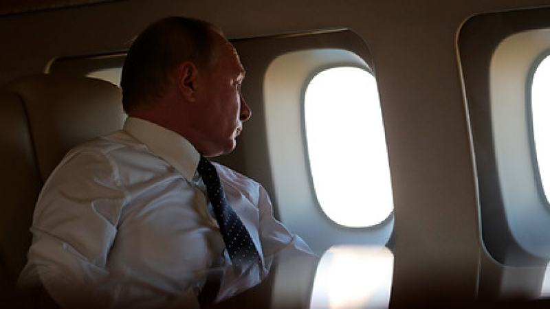 Самолет разузнавач на НАТО следи изкъсо полета на Путин към Женева