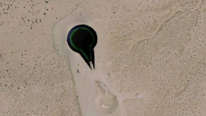 Катастрофирало НЛО бе забелязано в Google maps