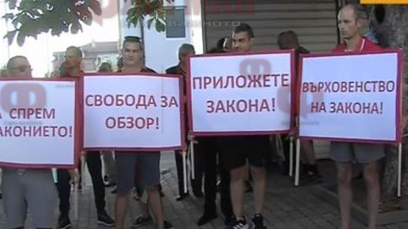 Затвориха пътя Бургас - Варна, ето защо