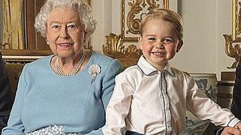 Ето как кралица Елизабет II тайно подготвя принц Джордж за крал
