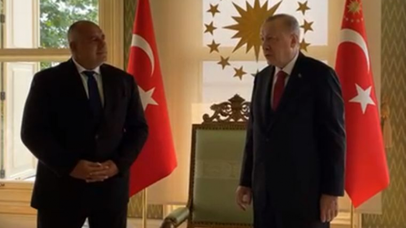 Изненада: Борисов се срещна с Ердоган, ето какво си казаха ВИДЕО 