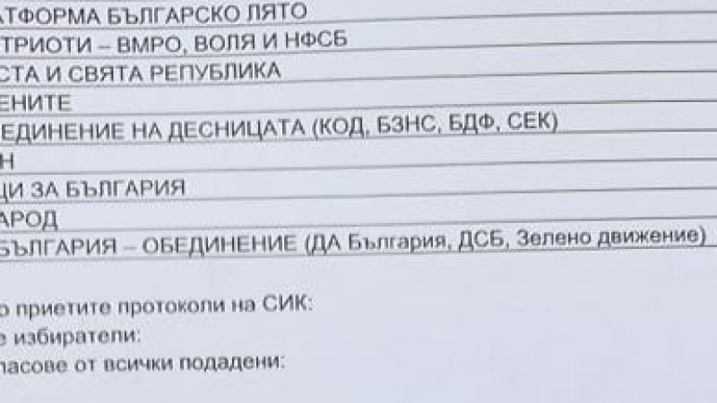 Драматичен обрат в Бургас! Четирима разместиха листите и първи са... СНИМКИ