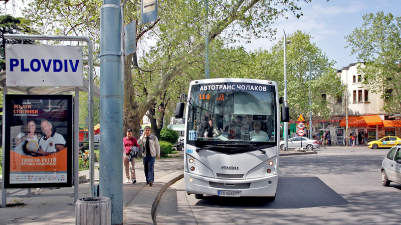 Челен опит: Глоба за градския транспорт ако закъснее над 10 минути в Пловдив