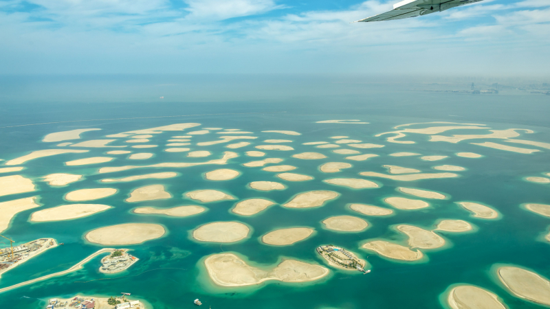 Защо повечето изкуствени острови в Дубай не стават за нищо