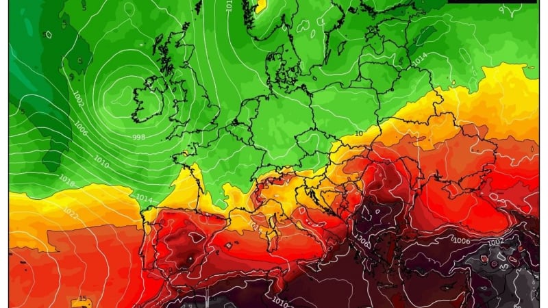 Идват нови екстремни горещини и рязко захлаждане, а после... КАРТА