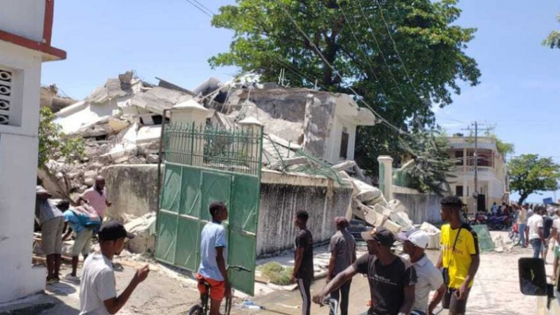 Божият гняв пак се стовари над Хаити ВИДЕО
