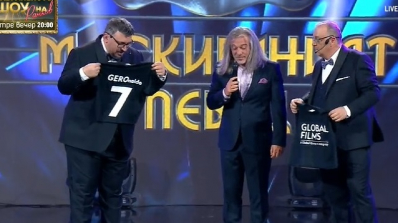 Халваджиян захапа Краси Радков на старта на "Маскираният певец"
