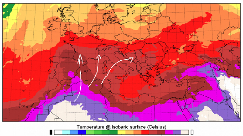 Meteo Balkans: Идва адска жега от Северна Африка, ето кога КАРТА