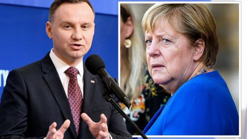 „Ди Велт“: Президентът на Полша оскърби Меркел
