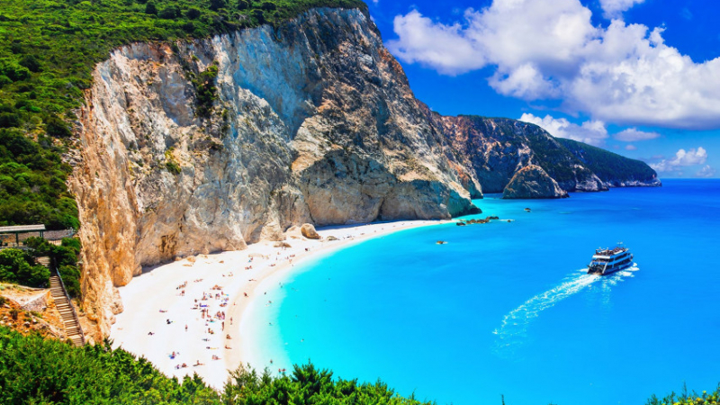 Този остров е "Гръцките Кариби" и тук са най-красивите плажове