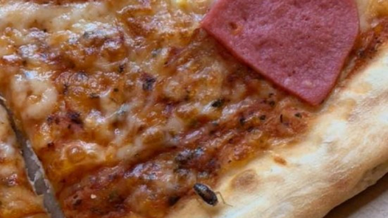 Асеновградчанка си купи пица и щеше да припадне от гнус СНИМКИ