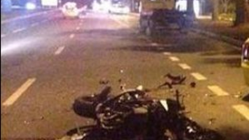 Тежък инцидент с моторист в Стара Загора