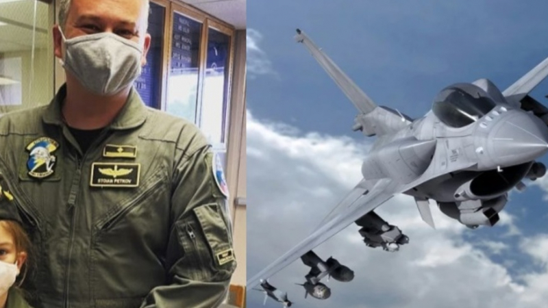 Този български пилот извърши първия в историята самостоятелен полет с F-16
