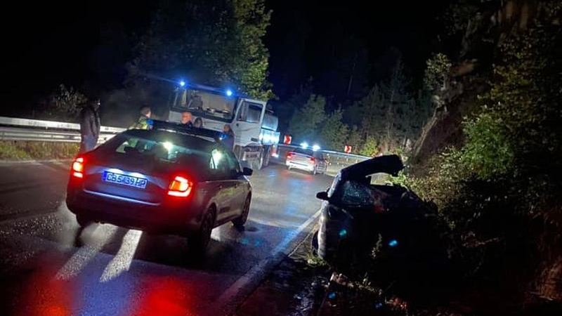 Страшна катастрофа на пътя Асеновград-Бачково СНИМКИ