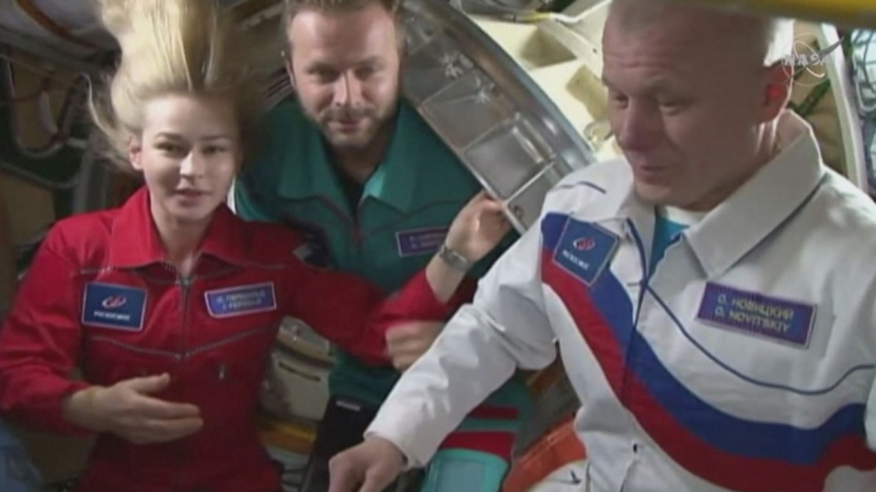 Зрелищно ВИДЕО от завръщането на Земята на руснаците, заснели филм в Космоса